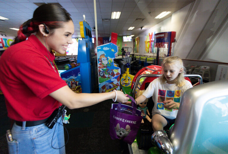 Chuck E. Cheese Sensory Sundays