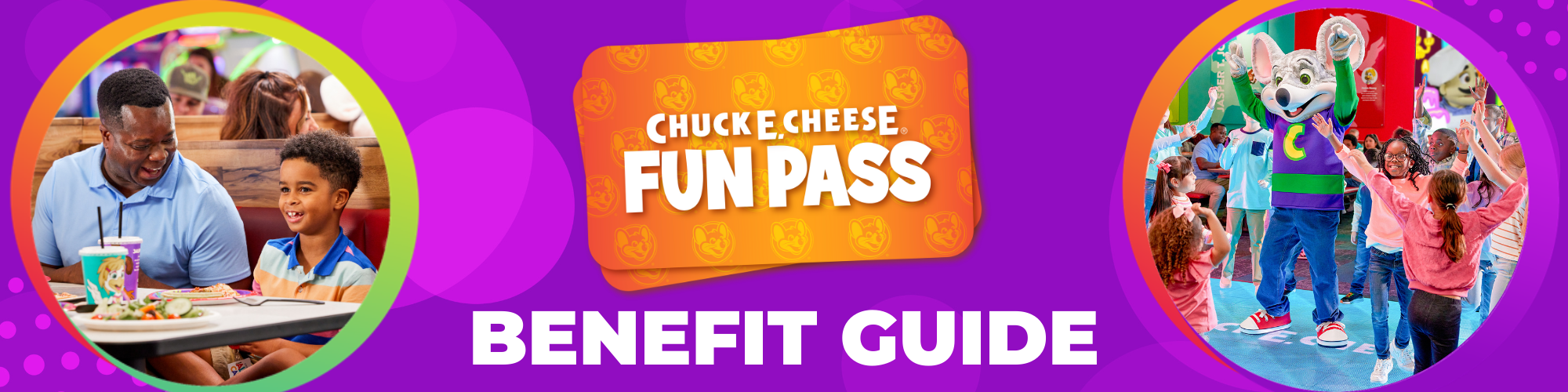 chuck e cheese benefit guide