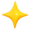 A lonely decorative star